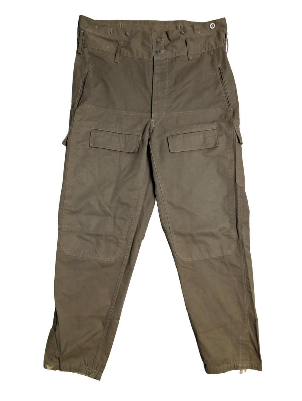 Czech Army M85 Vz.85 Olive Combat Trousers - 38x29